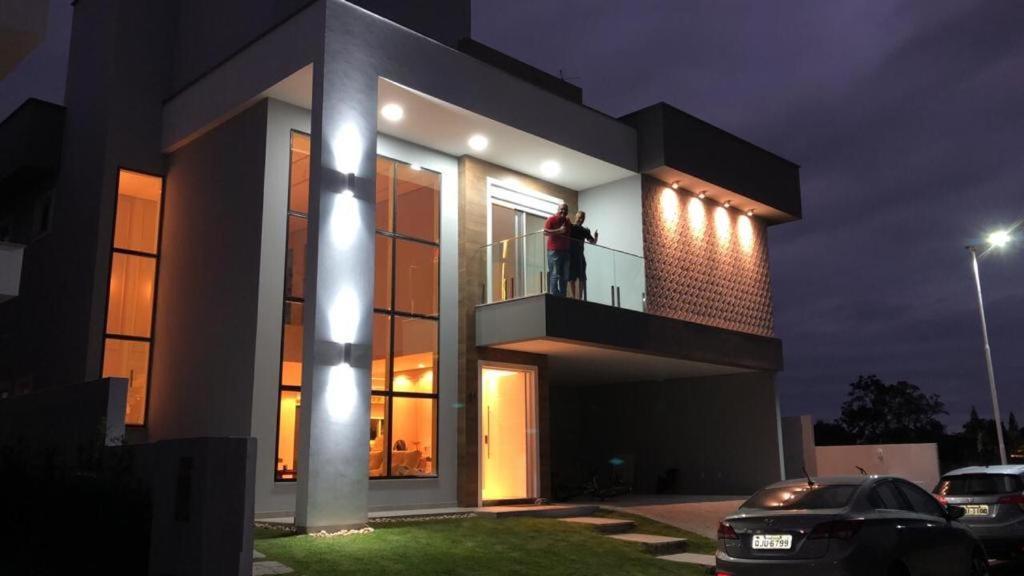 Casa Luxo Com Piscina A 500 Metros Da Praia Florianópolis Exterior foto